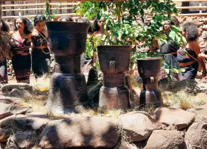 Moko Drum of Abui Tribe
