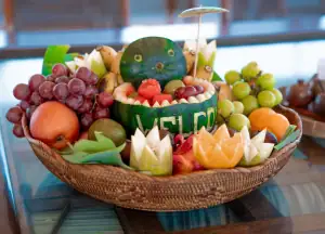 Welcome fruit onboard