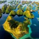 Chain of Karst in Raja Ampat