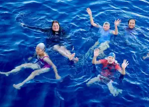 Equator Celebration Swimming