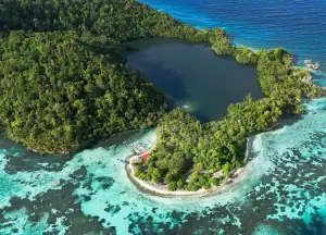 Island in Tawali Area