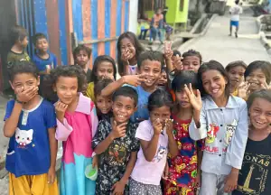 Kids of Bajo People in Halmahera