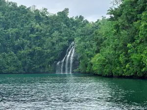 Sea Waterfall in Ternate
