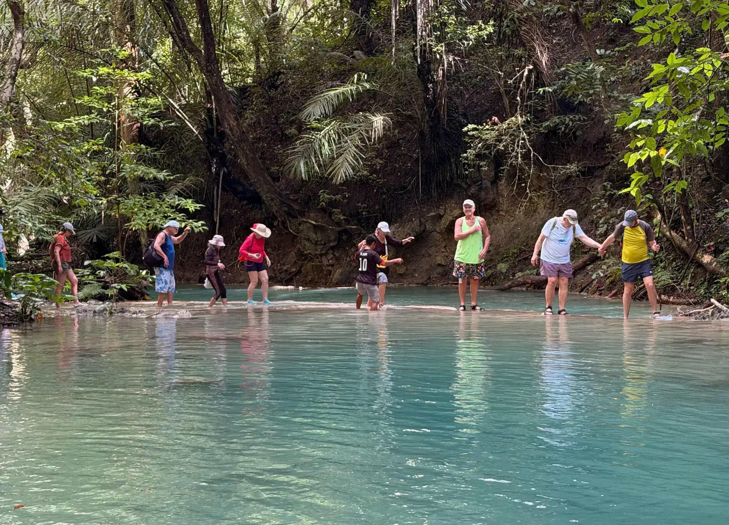 Walk to the waterfall